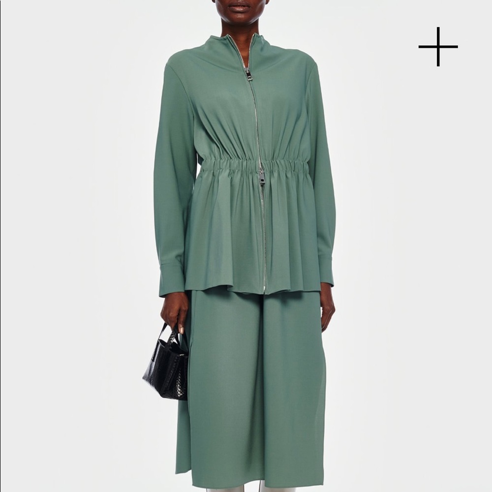 NEW W TAGS- Tibi Double Layer Plainweave Dress